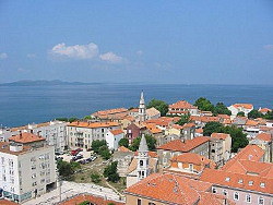 pohled na Zadar